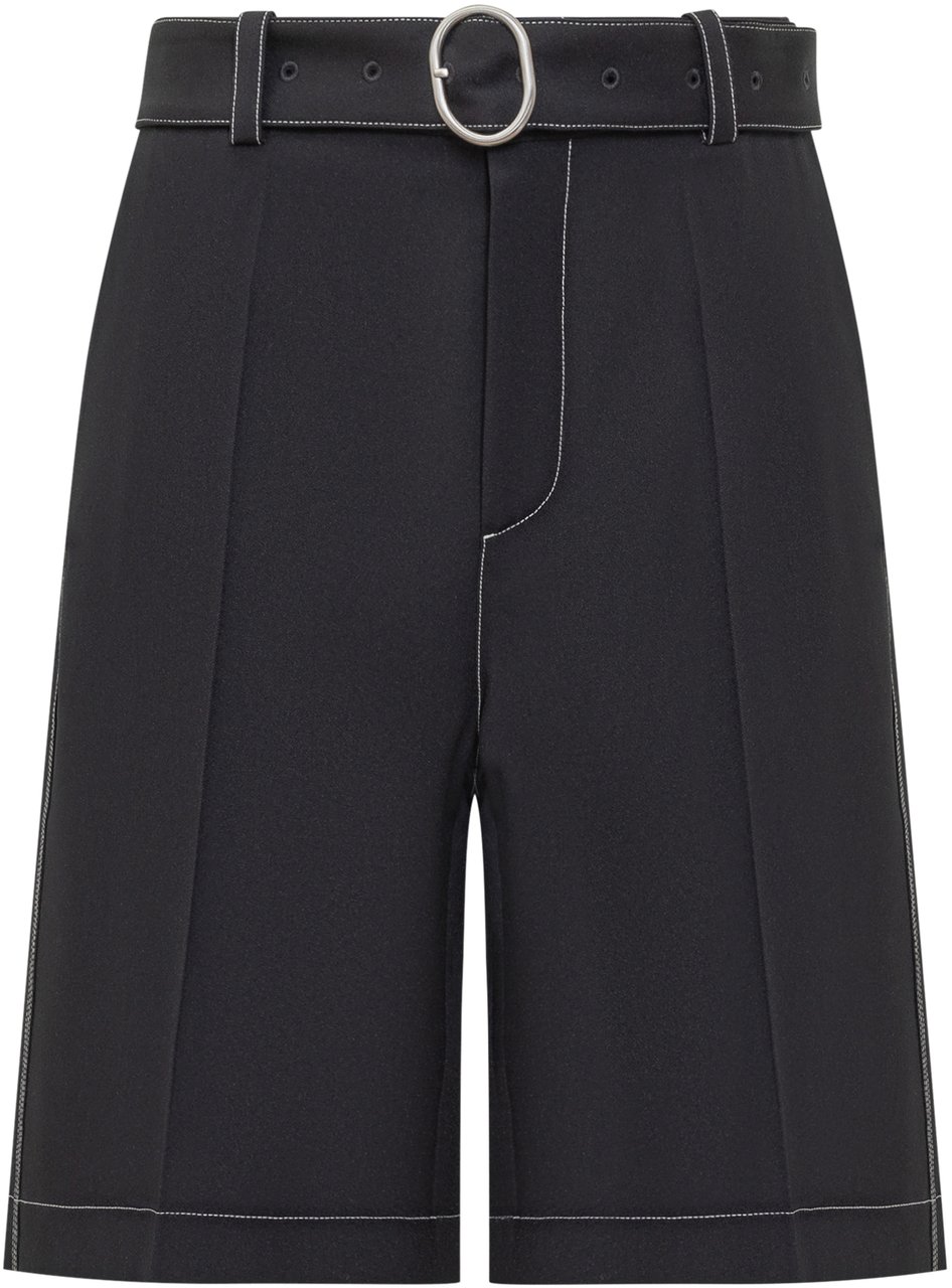 Jil Sander Pantaloni Corti 142 Blauw