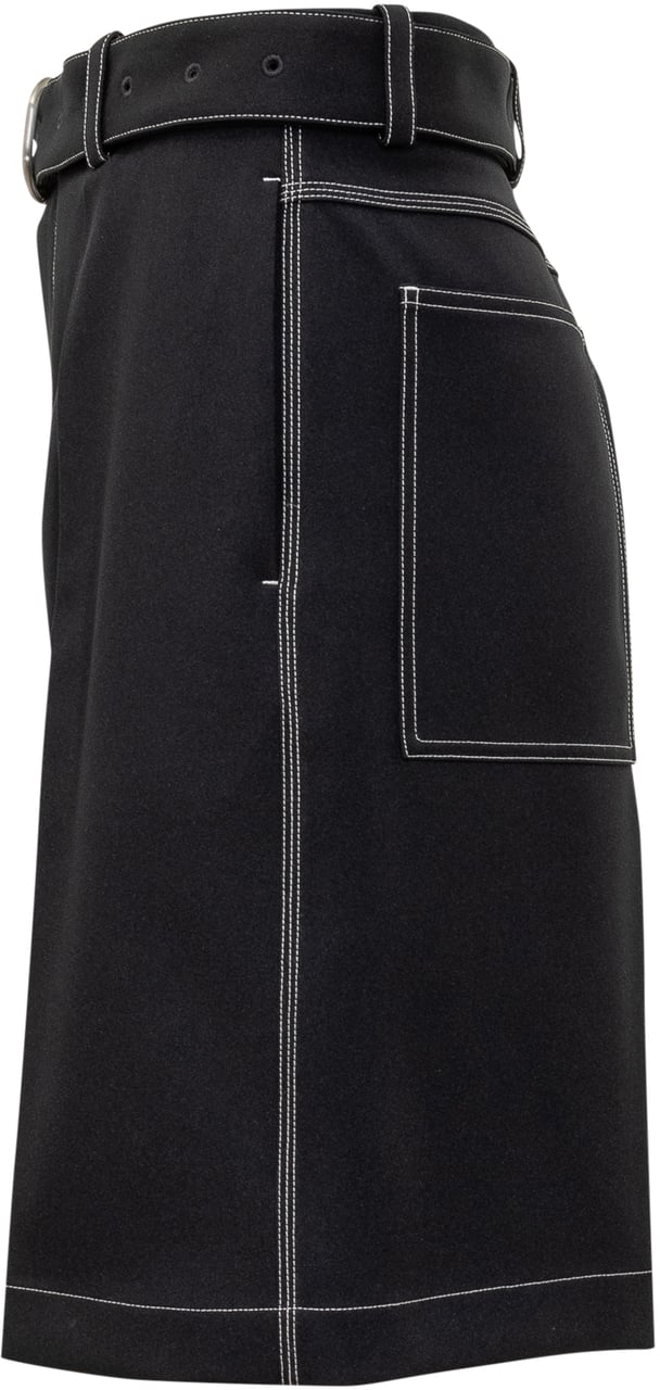 Jil Sander Pantaloni Corti 142 Blauw