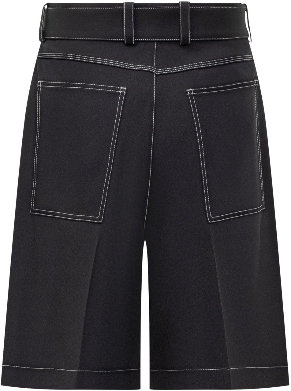 Jil Sander Pantaloni Corti 142 Blauw