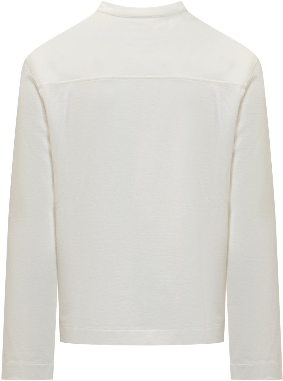 Jil Sander Maglia con Tasca Wit