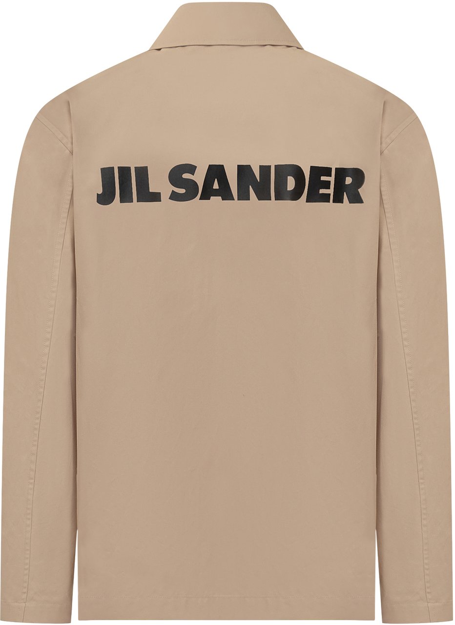 Jil Sander Giubbino Blouson 03 con Stampa Beige