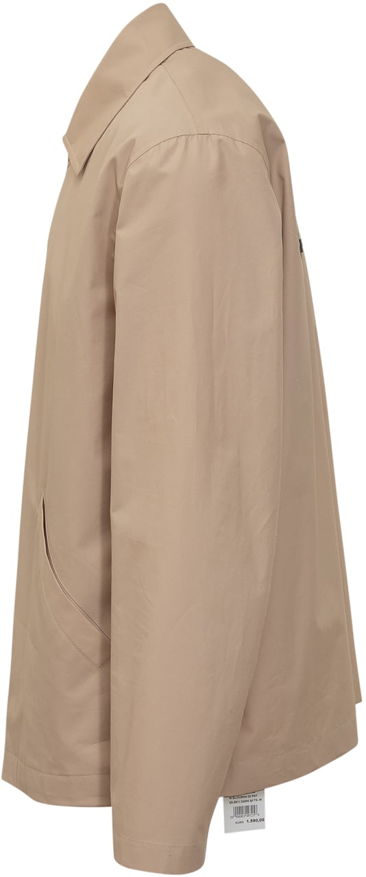 Jil Sander Giubbino Blouson 03 con Stampa Beige