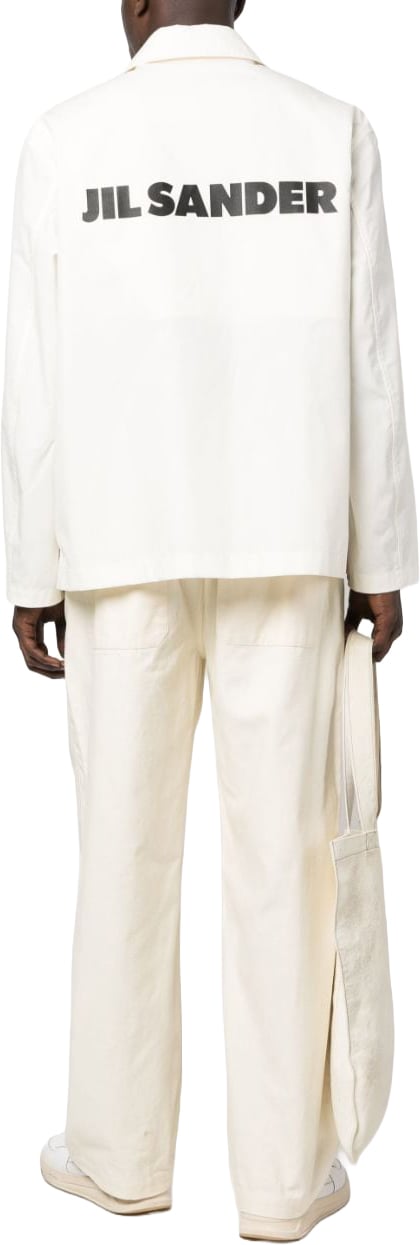 Jil Sander Jackets Beige Wit