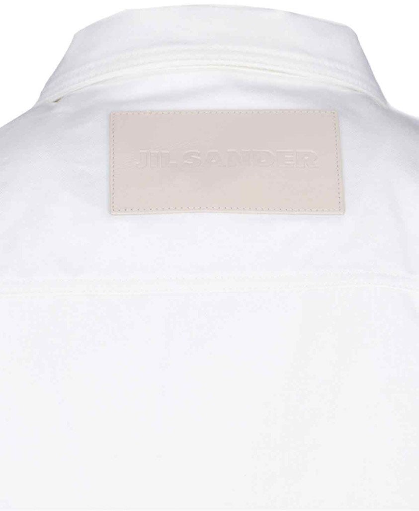 Jil Sander Denim Overshirt – White Wit