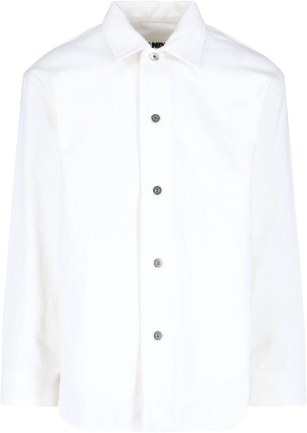 Jil Sander Denim Overshirt – White Wit