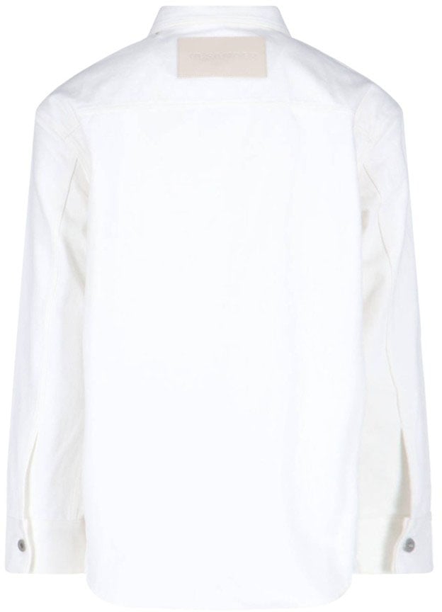Jil Sander Denim Overshirt – White Wit