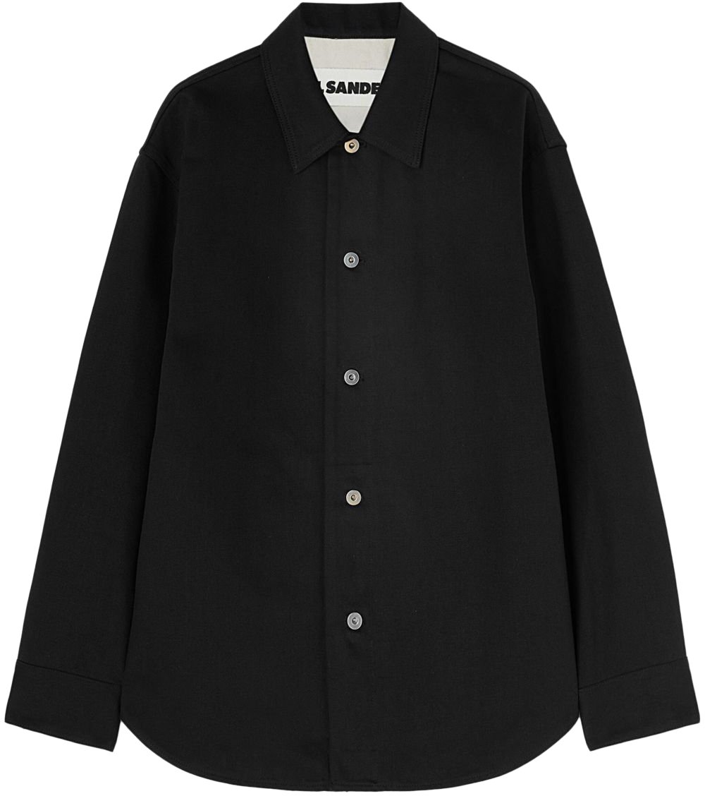 Jil Sander Jil Sander Shirts Black Zwart