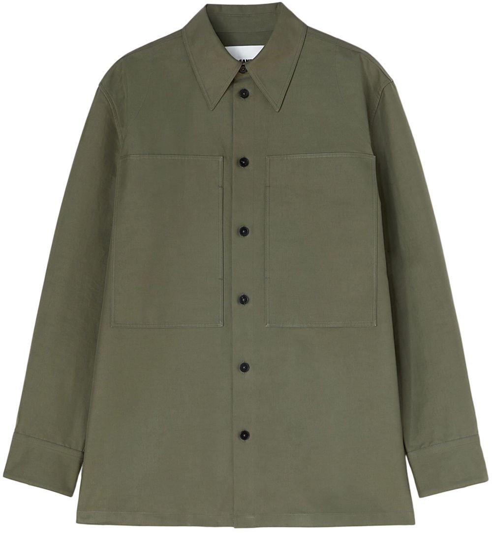 Jil Sander Shirts Green Groen