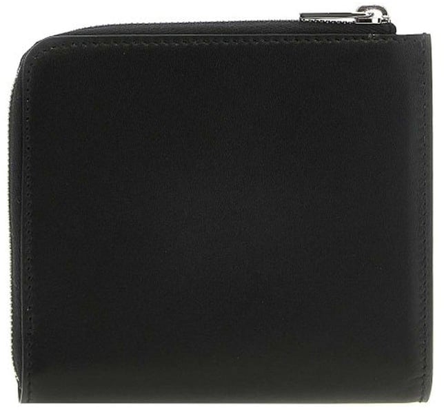 Jil Sander Jil Sander Logo Nappa Wallet Zwart