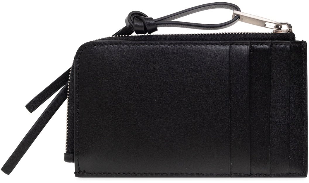 Jil Sander Giro Coin Wallet Zwart