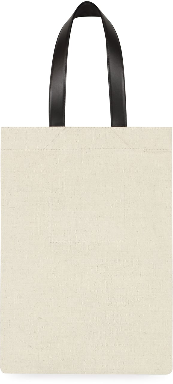 Jil Sander Canvas tote bag Neutraal