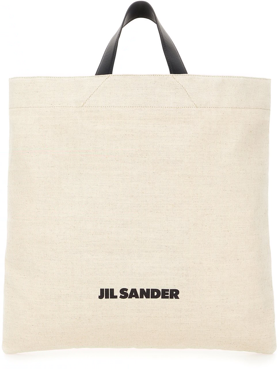 Jil Sander Jil Sander Sand canvas shopping bag Neutraal