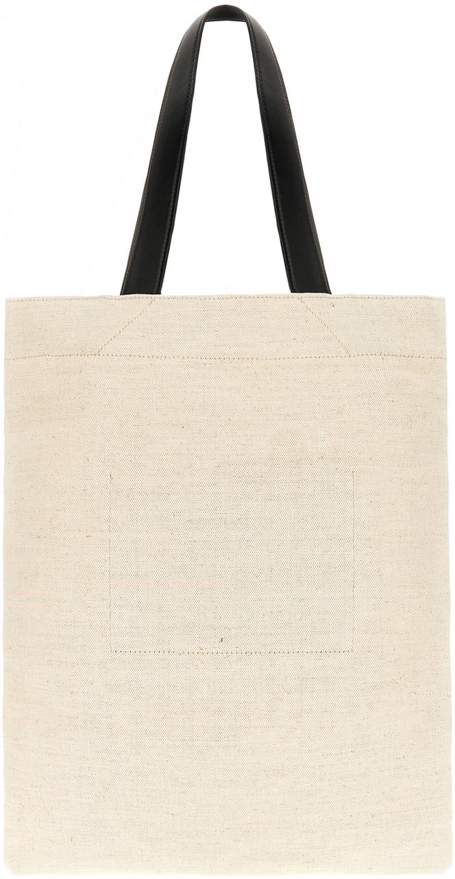 Jil Sander Jil Sander Sand canvas shopping bag Neutraal