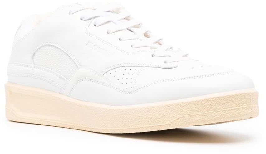 Jil Sander Sneakers White Wit