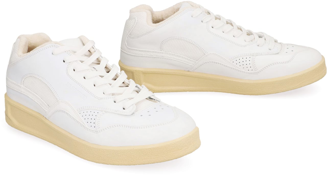 Jil Sander Dragon low-top sneakers Wit