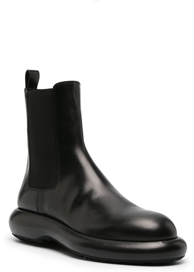 Jil Sander Bootie Black Zwart