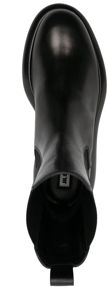 Jil Sander Bootie Black Zwart
