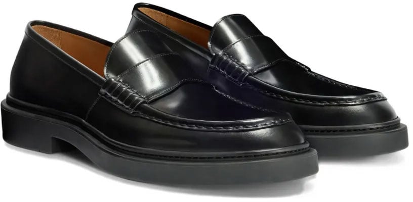 Jil Sander Loafer Black Zwart