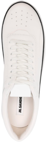 Jil Sander Sneaker Low White Wit