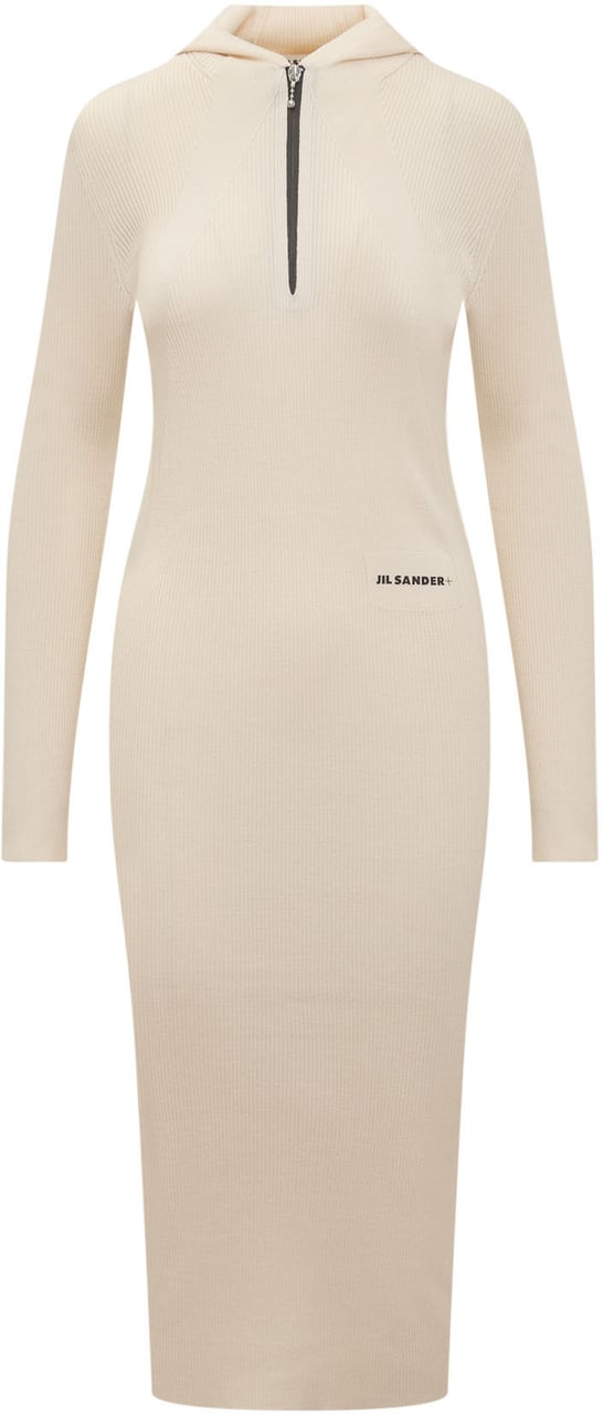 Jil Sander Abito con Logo Beige