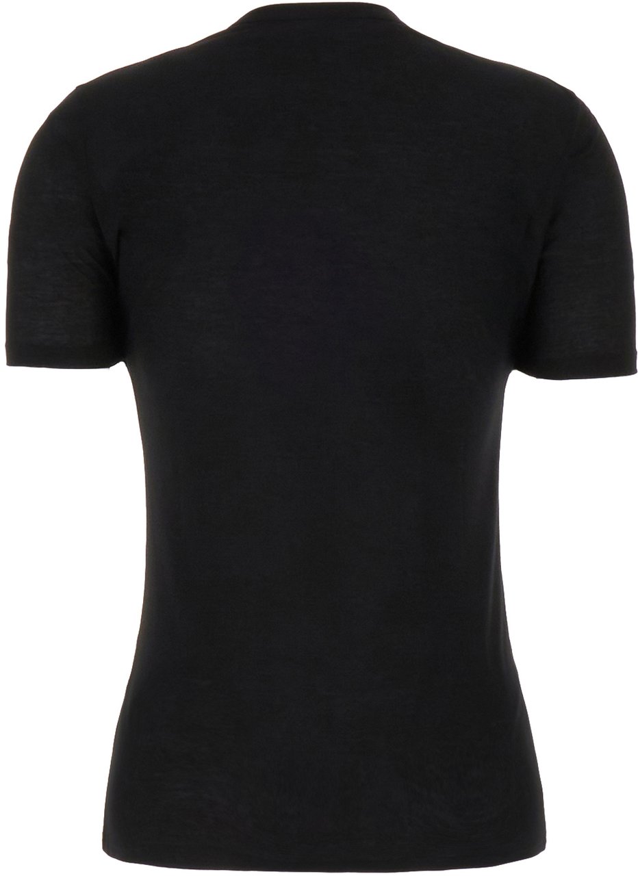 Jil Sander Jil Sander Black cotton t-shirt Zwart