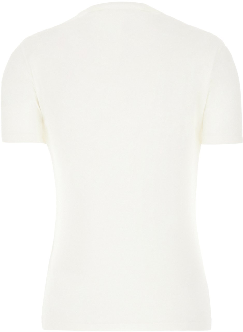 Jil Sander Jil Sander Ivory cotton t-shirt Neutraal