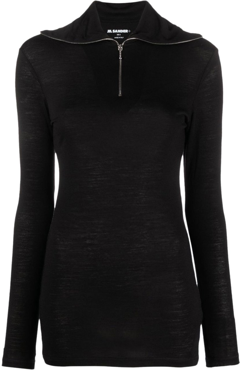 Jil Sander Jil Sander Top Nero Zwart