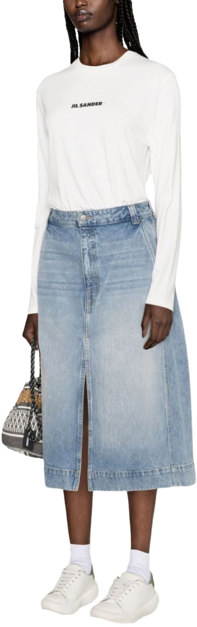 Jil Sander Jil Sander T-shirt E Polo Bianco Wit