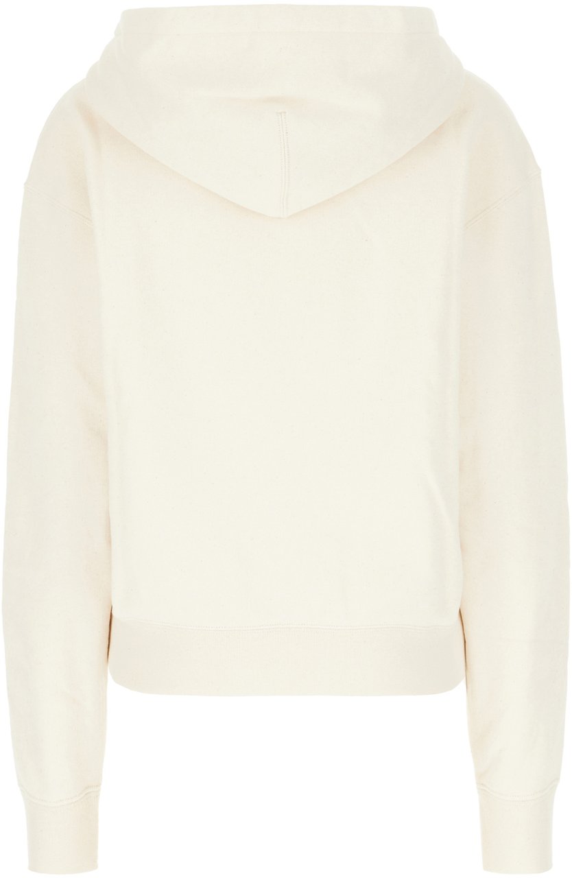 Jil Sander Jil Sander Ivory cotton oversize sweatshirt Neutraal