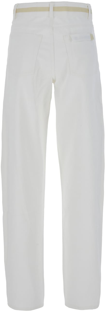 Jil Sander Jil Sander White denim jeans Wit