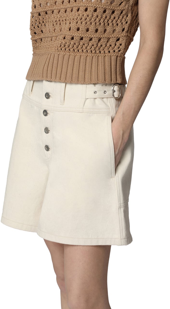 Jil Sander Denim shorts Neutraal