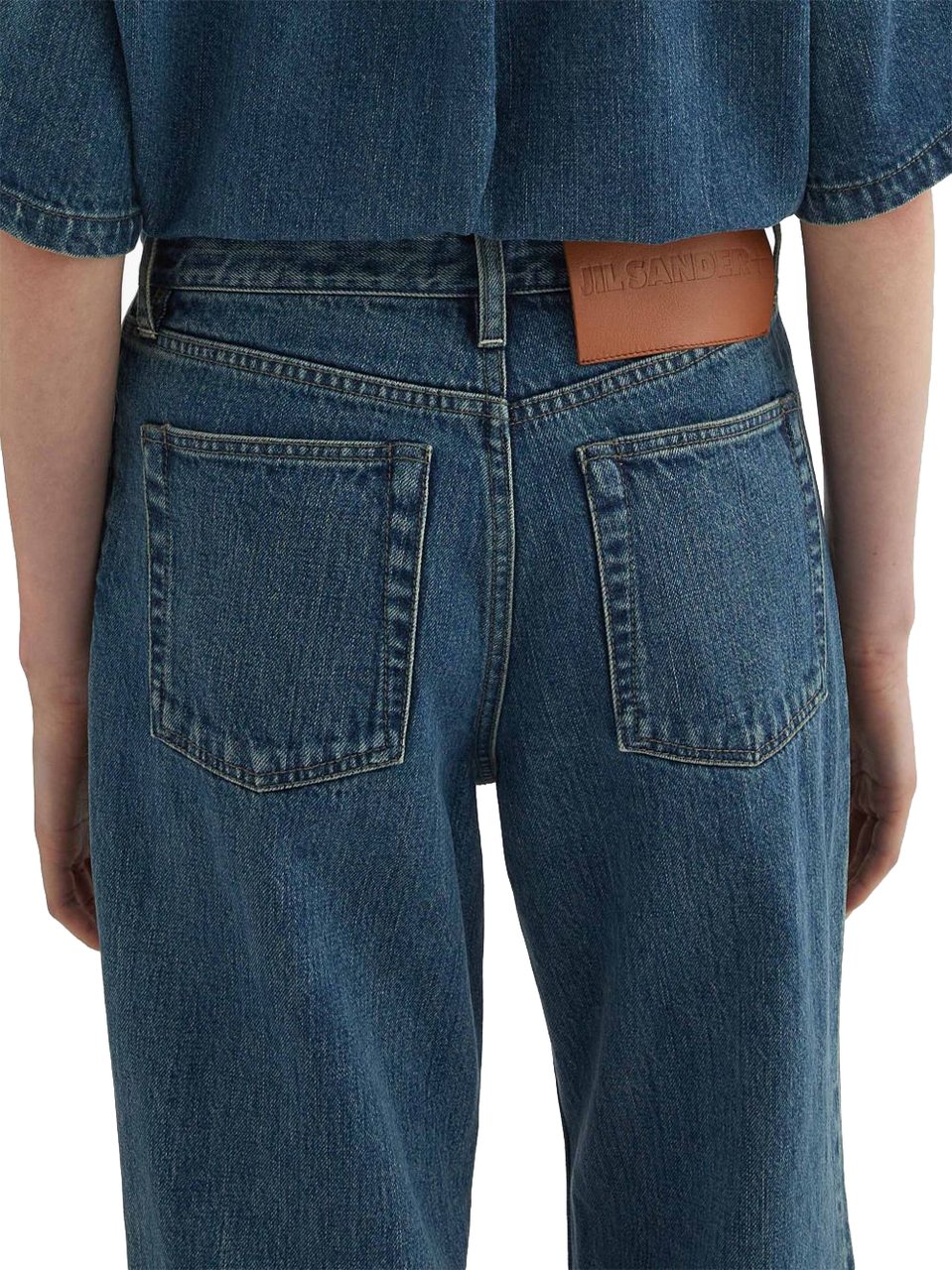 Jil Sander Jeans Blue Blauw