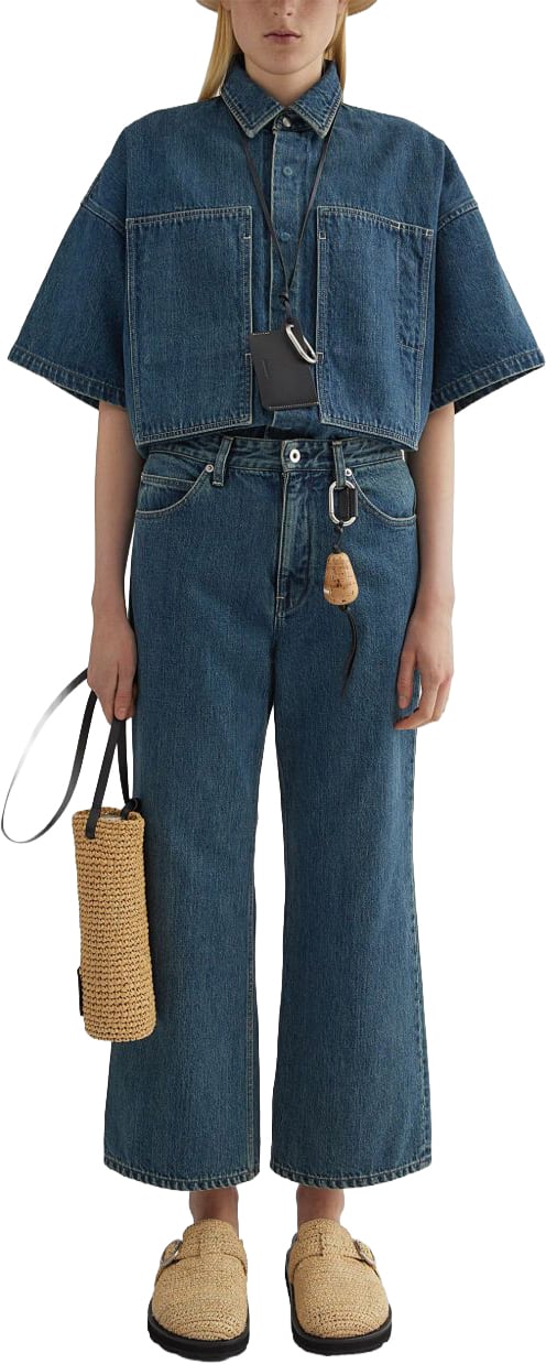 Jil Sander Jeans Blue Blauw