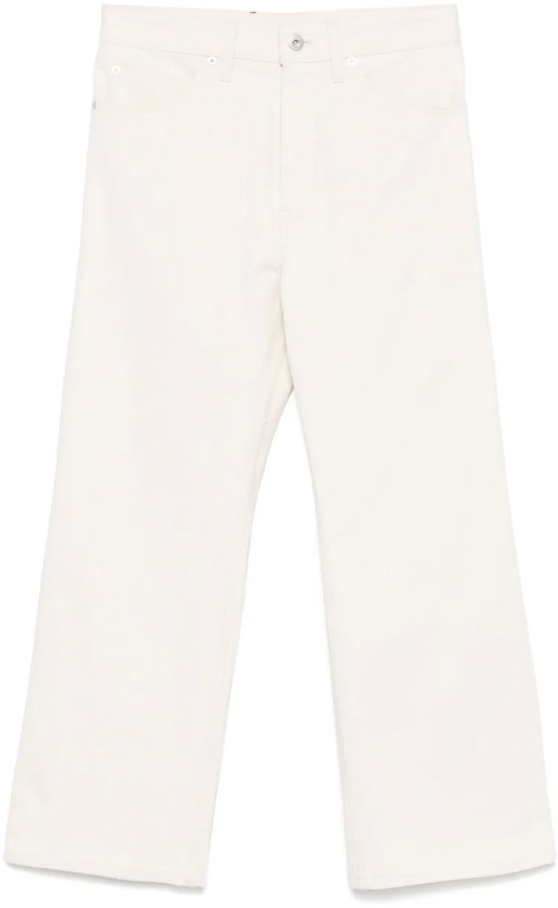 Jil Sander Denim Trousers Natural Divers