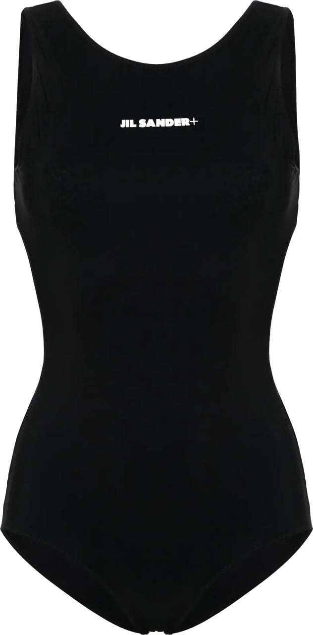 Jil Sander Swimsuit 107 Black Zwart