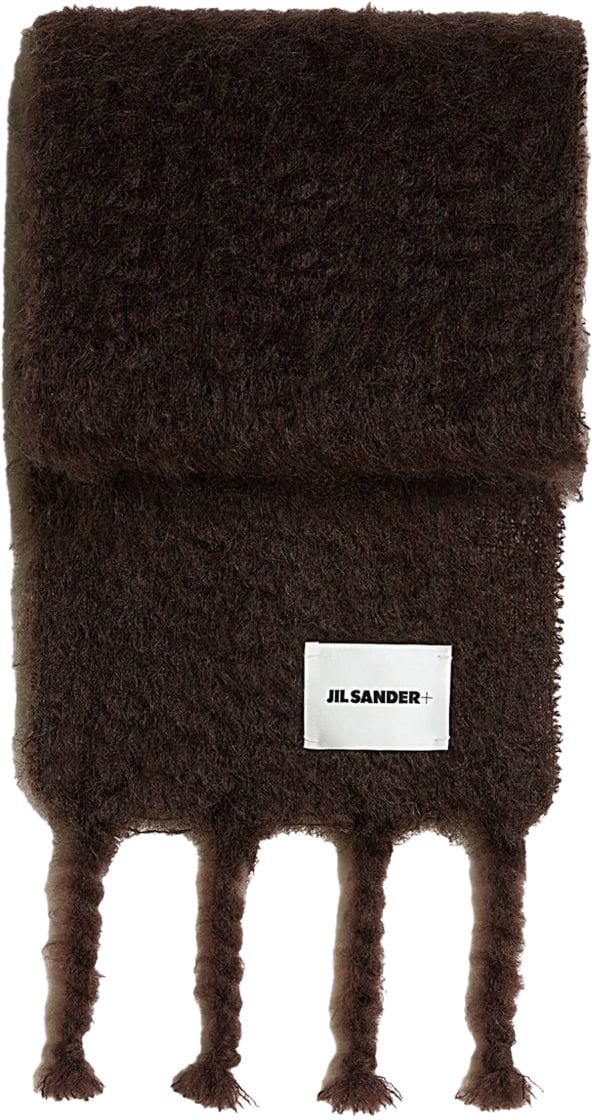 Jil Sander Scarfs Bordeaux Rood