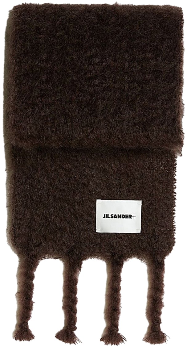 Jil Sander Jil Sander Sciarpe Bordeaux Rood