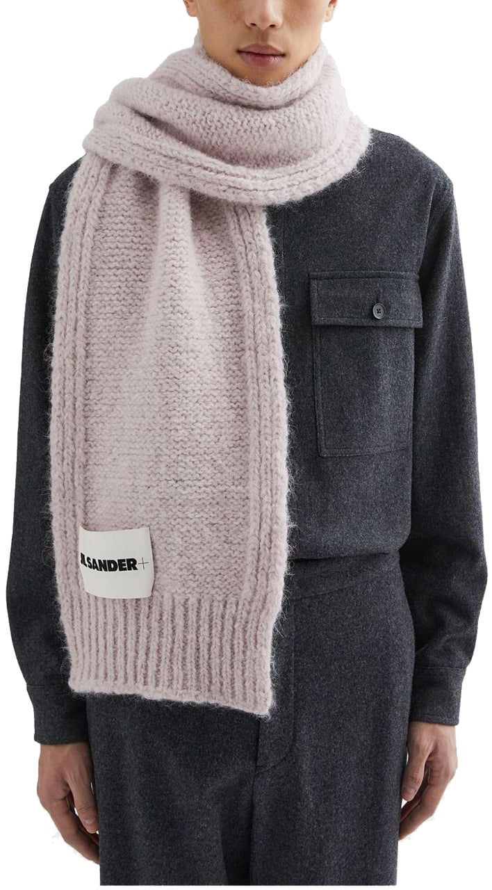 Jil Sander Scarfs Pink Roze