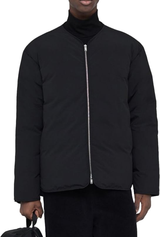 Jil Sander Down Jacket Black Zwart