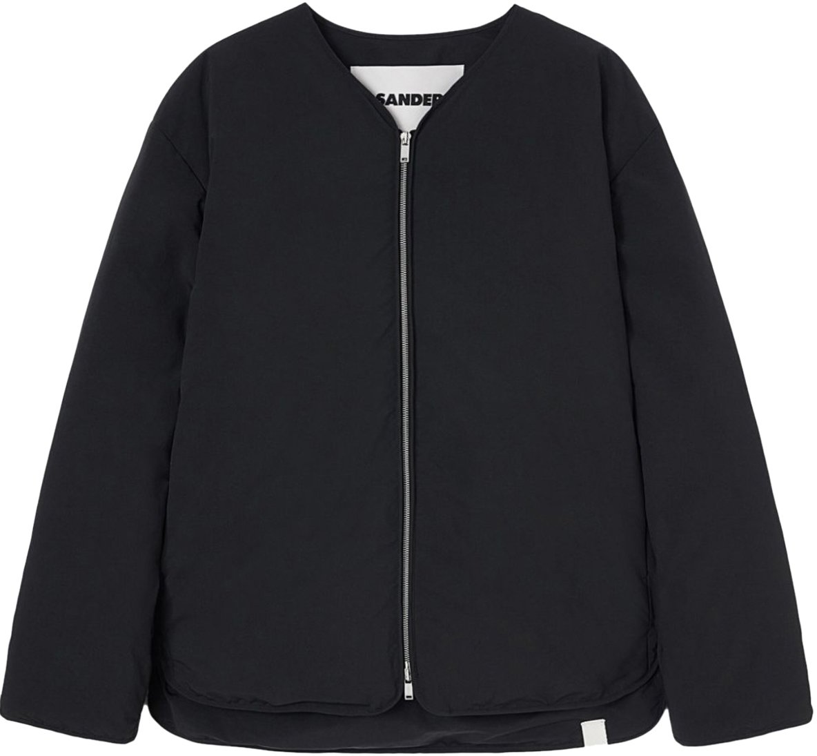Jil Sander Down Jacket Black Zwart