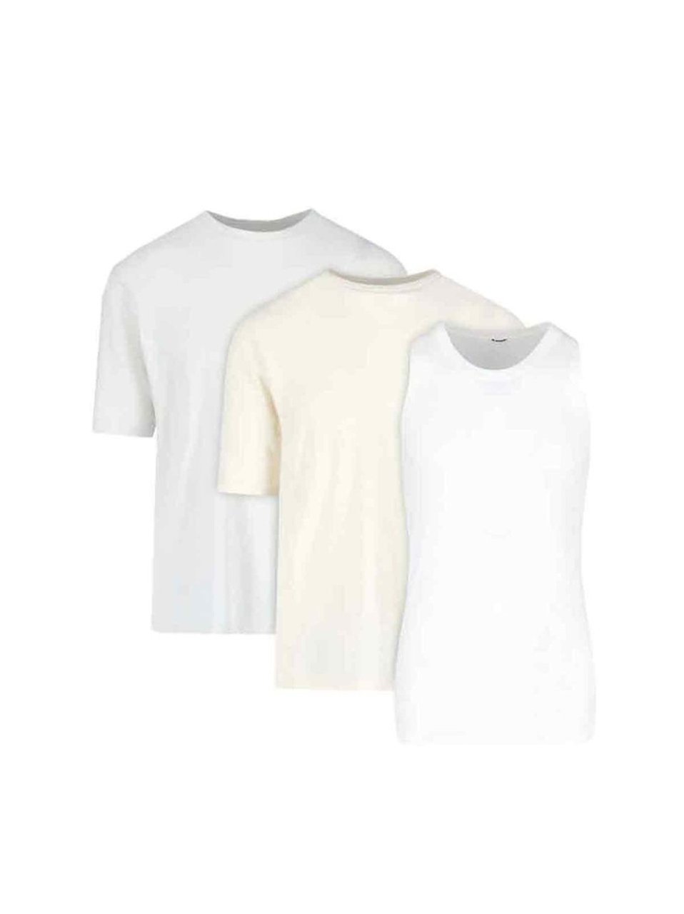 Jil Sander T-Shirt Set – White/Off-White Wit