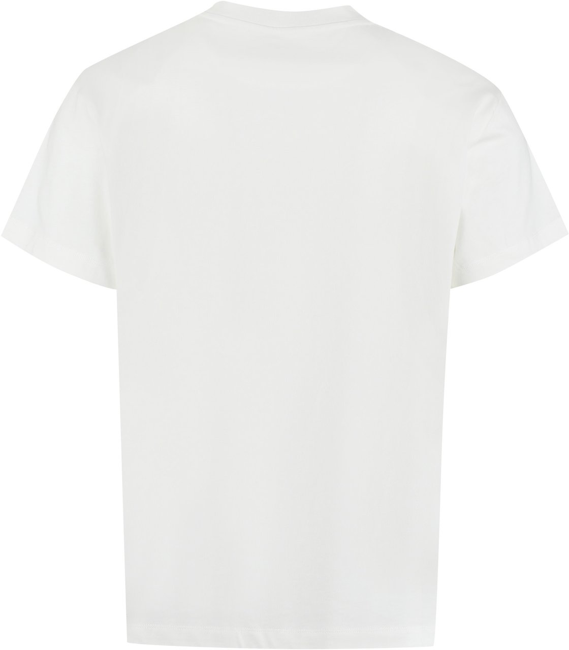 Jil Sander Set of three cotton t-shirts Wit