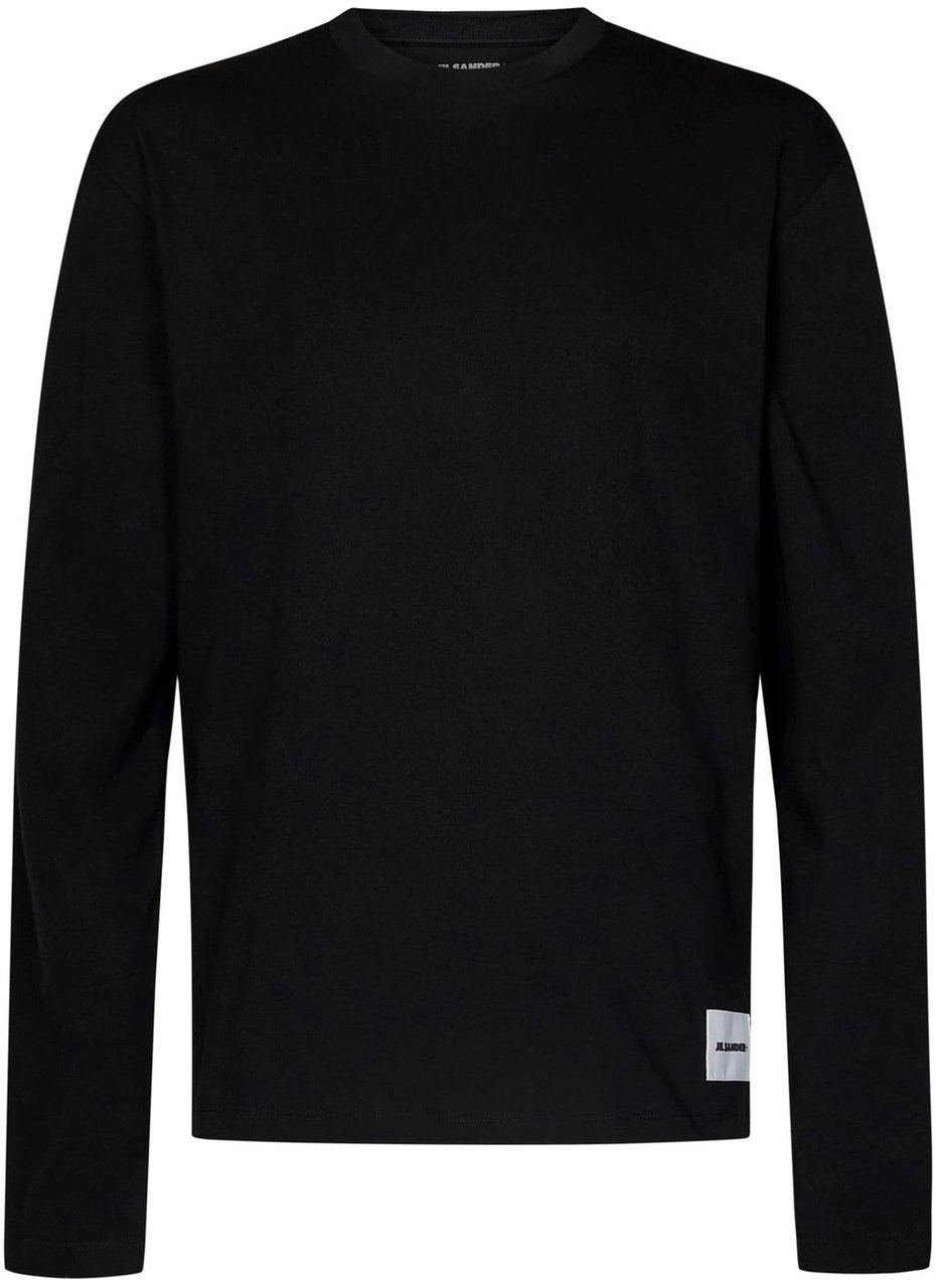 Jil Sander Jil Sander 3-Pack Long-Sleeved T-Shirt Set Zwart