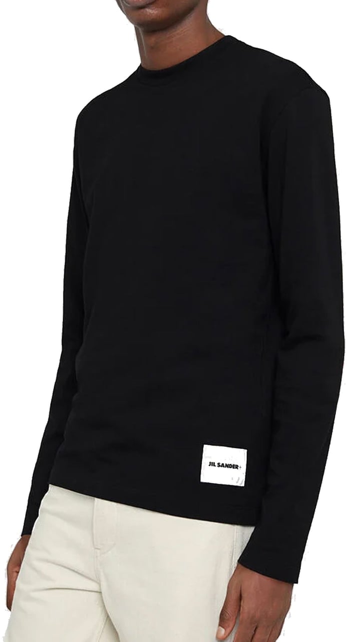 Jil Sander Jil Sander 3-Pack Long-Sleeved T-Shirt Set Zwart