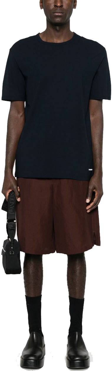 Jil Sander T-Shirts And Polos Blue Blauw