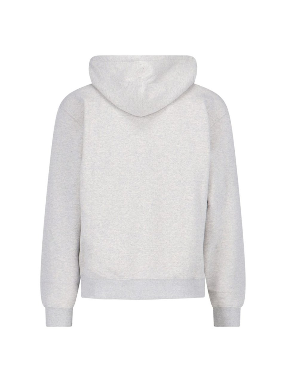 Jil Sander Logo Hooded Sweatshirt – Grey Grijs