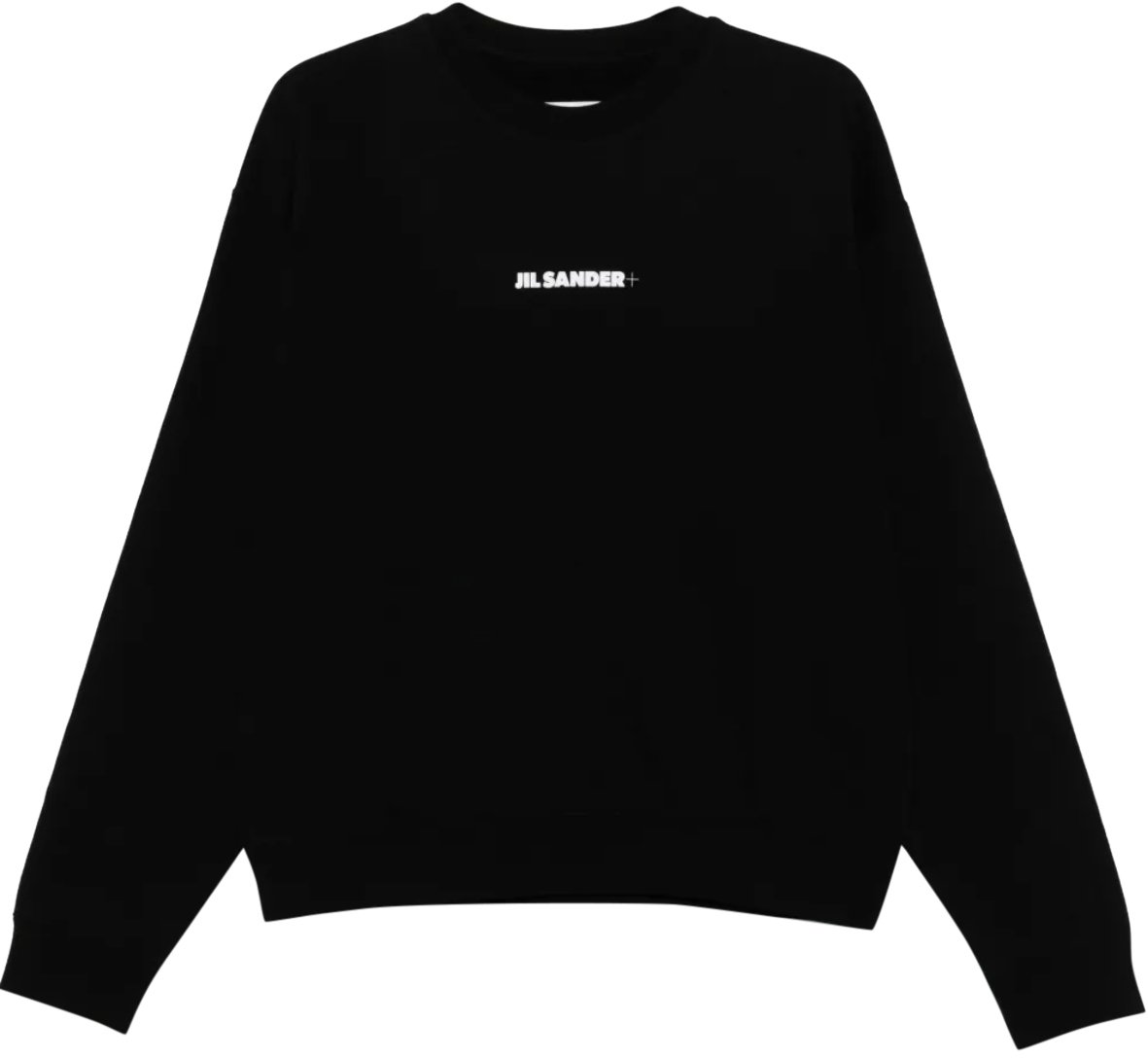 Jil Sander Logo Sweatshirt Black Zwart