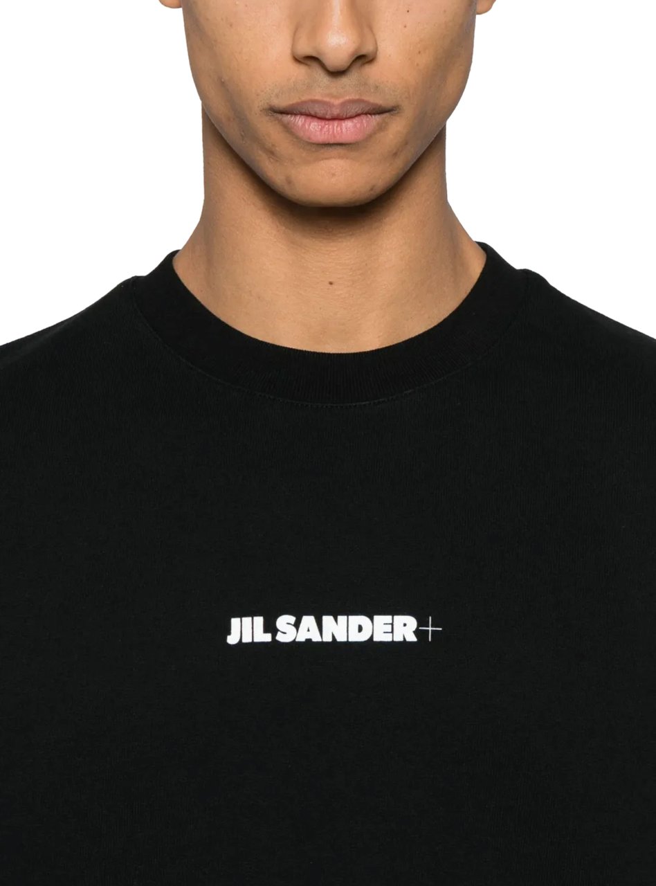 Jil Sander Logo Sweatshirt Black Zwart