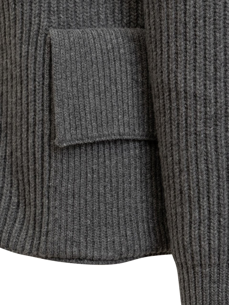 Jil Sander Cardigan con Zip Grijs