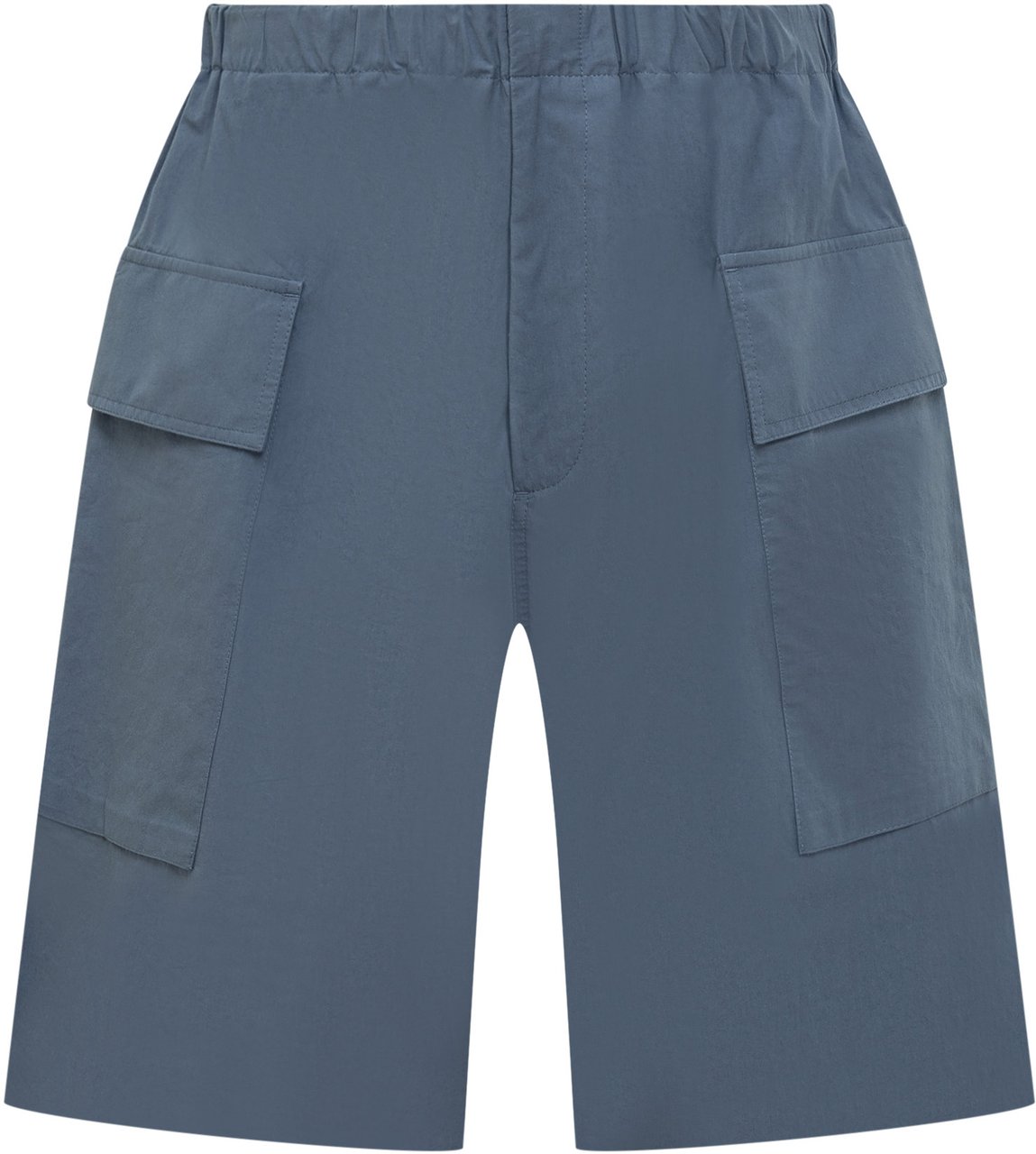 Jil Sander Shorts in Cotone Blauw